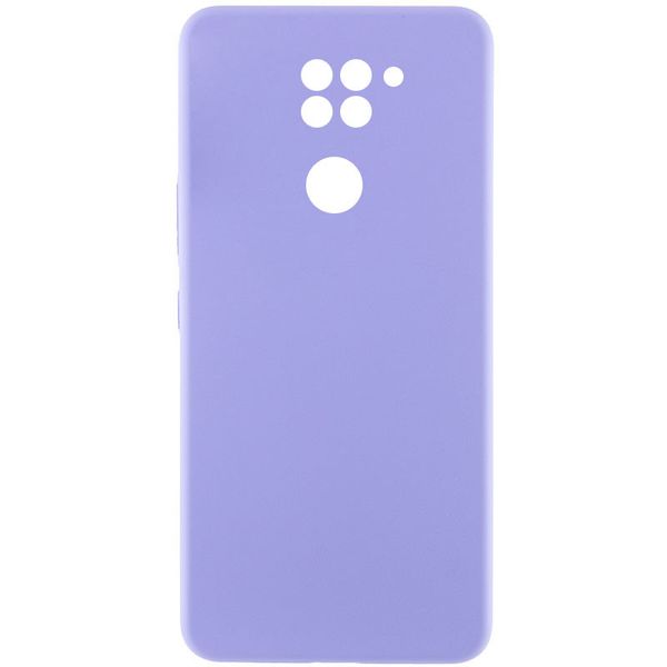 Чохол Silicone Cover Lakshmi Full Camera (AAA) для Xiaomi Redmi Note 9 Бузковий / Dasheen (264109) 264109 фото