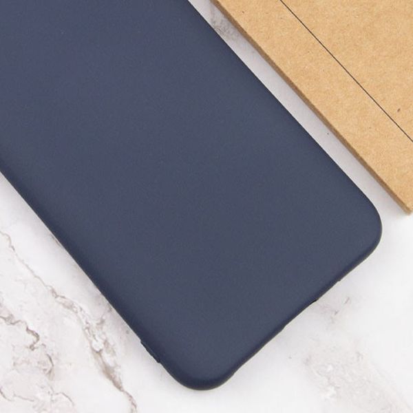 Чохол TPU GETMAN Liquid Silk Full Camera для Xiaomi Redmi Note 9 Синій / Midnight Blue (299639) 299639 фото