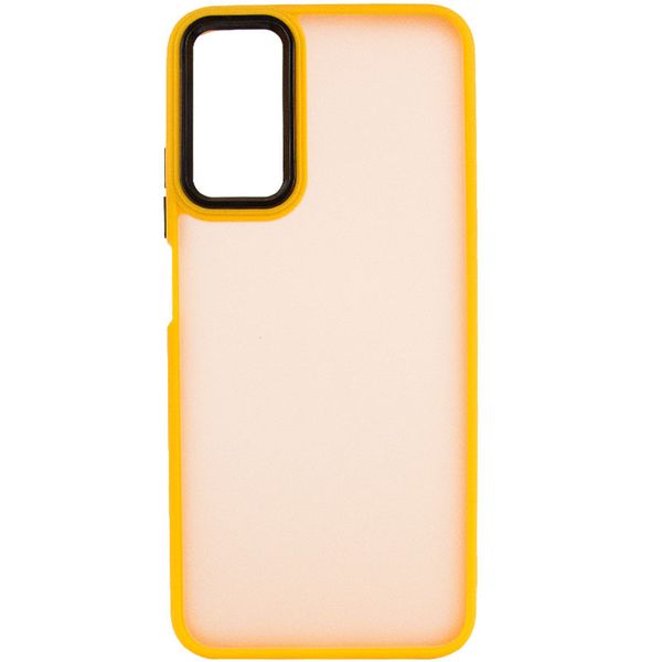 Чохол TPU+PC Lyon Frosted для Oppo A17 Orange (254897) 254897 фото