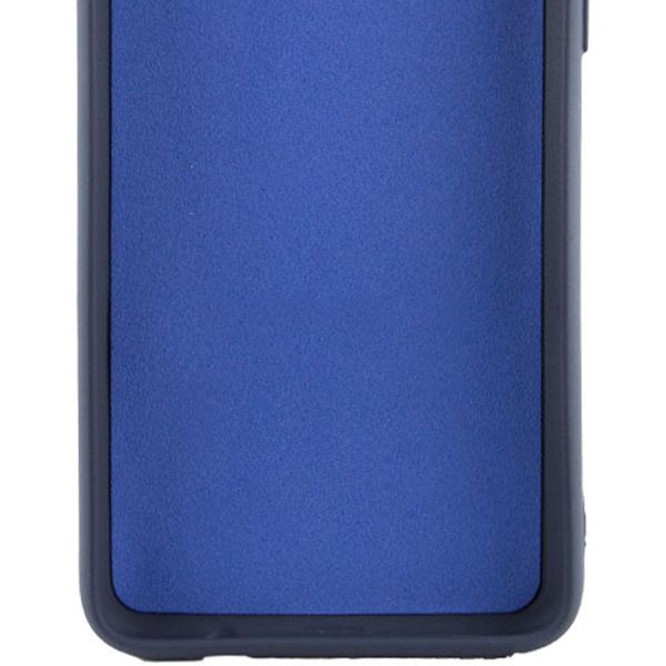 Чехол TPU GETMAN Liquid Silk Full Camera для Xiaomi Redmi Note 9 / Redmi 10X Синий / Midnight Blue (299639) 299639 фото