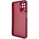 TPU+PC чохол Accent для Samsung Galaxy A12 Magenta (246155) 246155 фото 3