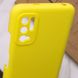 Чохол Silicone Cover Full Camera (AAA) для Xiaomi Redmi Note 10 5G Жовтий / Bright Yellow (190719) 190719 фото 5