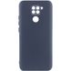 Чохол TPU GETMAN Liquid Silk Full Camera для Xiaomi Redmi Note 9 Синій / Midnight Blue (299639) 299639 фото 1