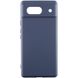 Чохол Silicone Cover Lakshmi (A) для Google Pixel 7a Синій / Midnight Blue (267041) 267041 фото 1