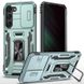 Удароміцний чохол Camshield Army Ring для Samsung Galaxy S20 FE Зелений / Light Green (259980) 259980 фото 1