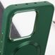 TPU чохол Bonbon Metal Style with MagSafe для Xiaomi Redmi Note 13 Pro+ Зелений / Pine green (280460) 280460 фото 5