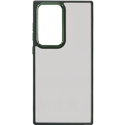 Чохол TPU+PC North Guard для Samsung Galaxy S22 Ultra Dark Green (262179) 262179 фото