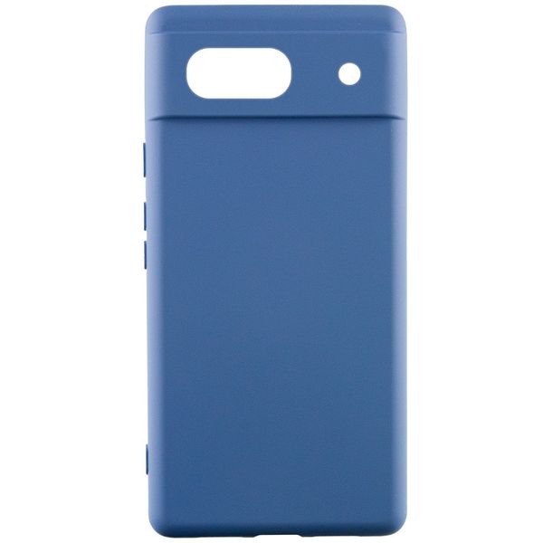 Чохол Silicone Cover Lakshmi (A) для Google Pixel 7a Синій / Navy Blue (267042) 267042 фото