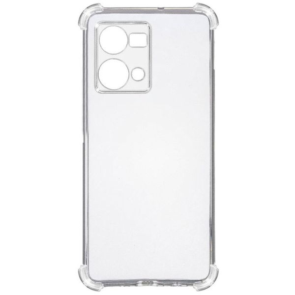 TPU чехол GETMAN Ease logo усиленные углы Full Camera для Oppo Reno 7 4G Бесцветный (прозрачный) (283270) 283270 фото