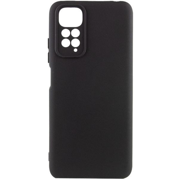 Чохол Silicone Cover Lakshmi Full Camera (A) для Xiaomi Redmi 10 Чорний / Black (222435) 222435 фото