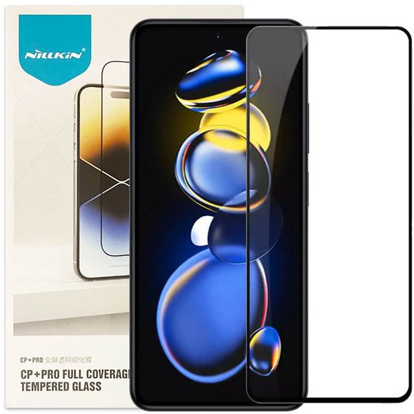 Захисне скло Nillkin (CP+PRO) для Xiaomi Redmi Note 11T Pro Чорний (212216) 212216 фото