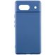 Чохол Silicone Cover Lakshmi (A) для Google Pixel 7a Синій / Navy Blue (267042) 267042 фото 1