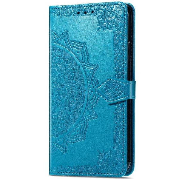 Шкіряний чохол (книжка) Art Case з візитницею для Xiaomi Redmi 10A Синій (217079) 217079 фото