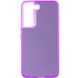 TPU+PC чохол Magic glow with protective edge для Samsung Galaxy S21 FE Purple (264334) 264334 фото 1