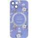 TPU+PC чехол Secret Garden with MagSafe для Apple iPhone 15 (6.1") Lilac (267457) 267457 фото 1