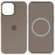 Чохол Silicone case (AAA) full with Magsafe для Apple iPhone 15 Plus (6.7") Коричневий / Clay (265973) 265973 фото 1