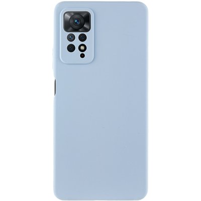 Чохол Silicone Cover Lakshmi Full Camera (AAA) для Xiaomi Redmi Note 11 Pro (Global) Блакитний / Sweet Blue (252978) 252978 фото