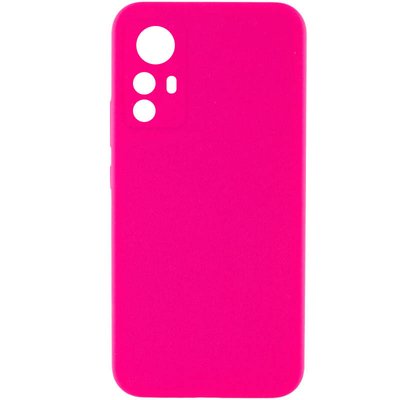 Чохол Silicone Cover Lakshmi Full Camera (AAA) для Xiaomi Redmi Note 12S Рожевий / Barbie pink (258736) 258736 фото