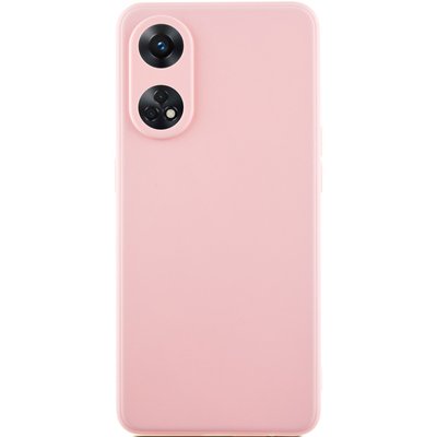 Силіконовий чохол Candy Full Camera для Oppo Reno 8 T 4G Рожевий / Pink Sand (271523) 271523 фото