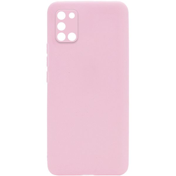 Силіконовий чохол Candy Full Camera для Samsung Galaxy A31 Рожевий / Pink Sand (169011) 169011 фото