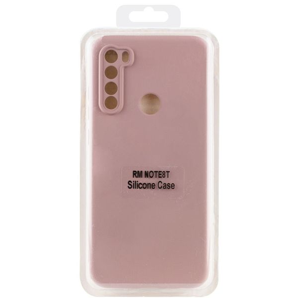 Чохол Silicone Cover Lakshmi Full Camera (A) для Xiaomi Redmi Note 8T Рожевий / Pink Sand (212587) 212587 фото