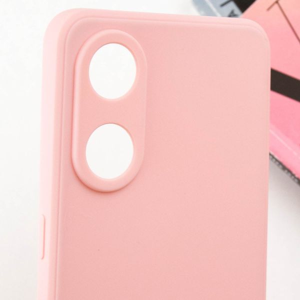 Силіконовий чохол Candy Full Camera для Oppo Reno 8 T 4G Рожевий / Pink Sand (271523) 271523 фото