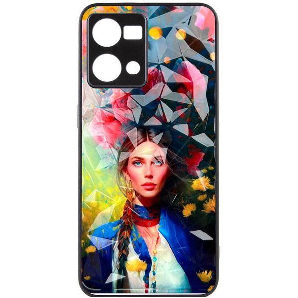 TPU+PC чохол Prisma Ladies для Oppo Reno 7 4G Peonies (248804) 248804 фото