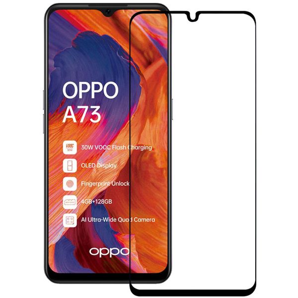 Гнучке ультратонке скло Mocoson Nano Glass для Oppo A73 Чорний (152168) 152168 фото