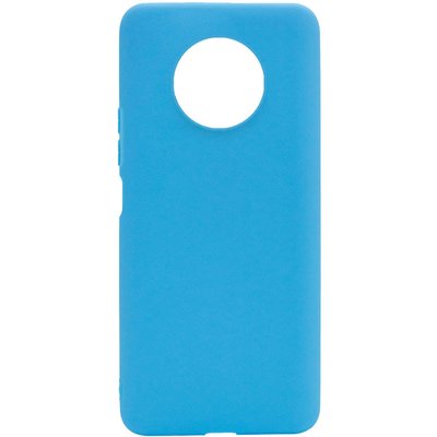 Силіконовий чохол Candy для Xiaomi Redmi Note 9 5G Блакитний (160414) 160414 фото