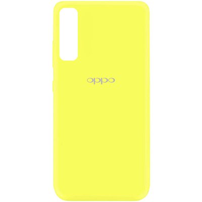 Чохол Silicone Cover My Color Full Protective (A) для Oppo Reno 3 Pro Жовтий / Flash (138062) 138062 фото