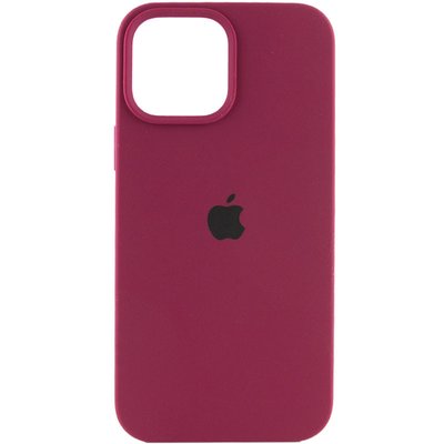 Чохол Silicone Case Full Protective (AA) для Apple iPhone 15 (6.1") Бордовий / Maroon (256529) 256529 фото