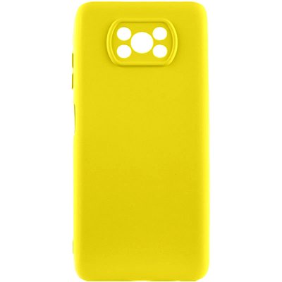 Чохол Silicone Cover Lakshmi Full Camera (A) для Xiaomi Poco X3 Pro Жовтий / Flash (212506) 212506 фото