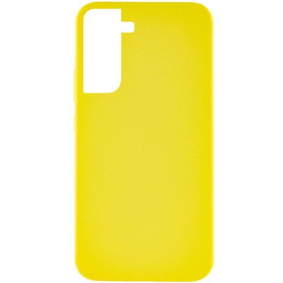 Чохол Silicone Cover Lakshmi (AAA) для Samsung Galaxy S22 Жовтий / Yellow (269653) 269653 фото