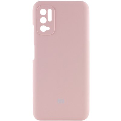 Чохол Silicone Cover Full Camera (AAA) для Xiaomi Redmi Note 10 5G Рожевий / Pink Sand (190724) 190724 фото