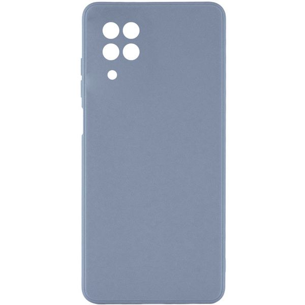 Силіконовий чохол Candy Full Camera для Samsung Galaxy M53 5G Сірий / Smoky Gray (255871) 255871 фото