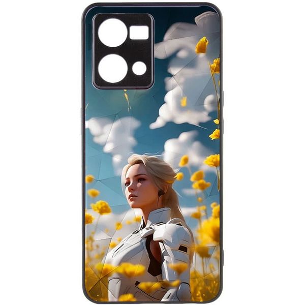 TPU+PC чохол Prisma Ladies для Oppo Reno 7 4G Anime (270017) 270017 фото