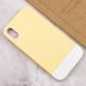 Чохол TPU+PC Bichromatic для Apple iPhone X (5.8") Creamy-yellow / White (214063) 214063 фото 3