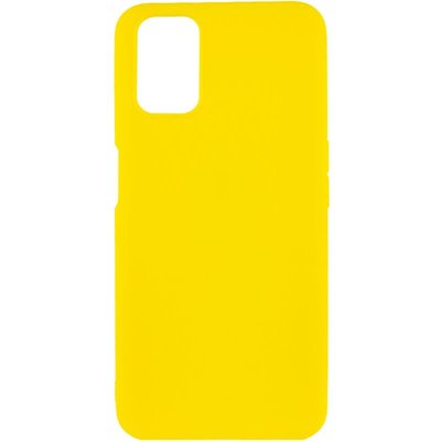 Силіконовий чохол Candy для Oppo A76 4G Жовтий (224359) 224359 фото