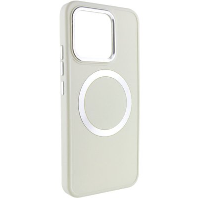 TPU чохол Bonbon Metal Style with MagSafe для Xiaomi 13 Білий / White (258678) 258678 фото