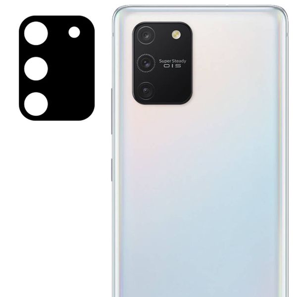 Гнучке захисне скло 0.18mm на камеру (тех.пак) для Samsung Galaxy S10 Lite Чорний (127627) 127627 фото