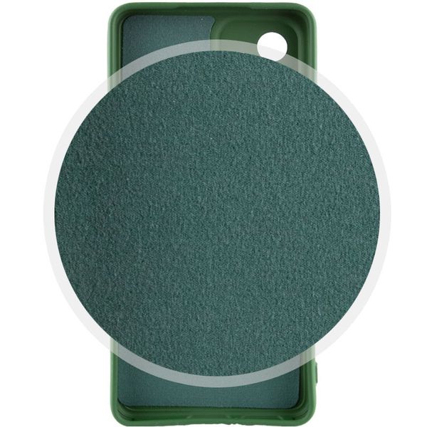 Чохол Silicone Cover Lakshmi Full Camera (A) для Oppo A17 Зелений / Dark green (252271) 252271 фото