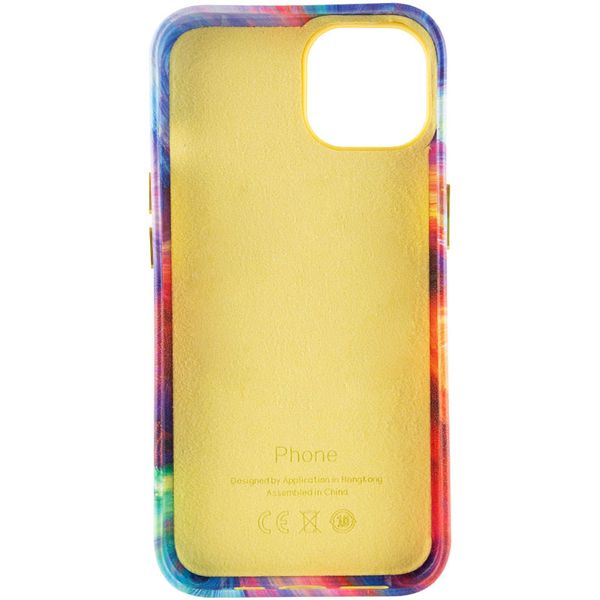 Шкіряний чохол Colour Splash для Apple iPhone 11 Pro (5.8") Yellow / Red (251783) 251783 фото