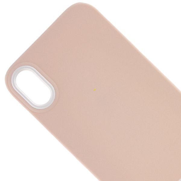 Чохол TPU+PC Bichromatic для Apple iPhone X (5.8") Grey-beige / White (214064) 214064 фото