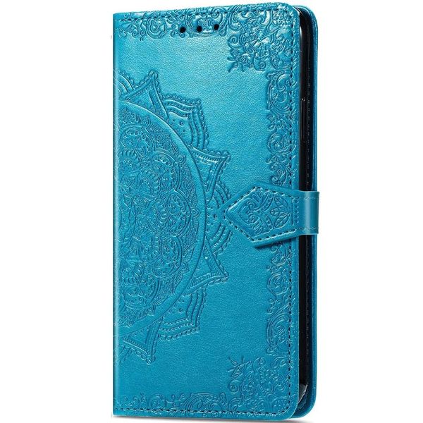 Шкіряний чохол (книжка) Art Case з візитницею для Xiaomi Redmi Note 13 5G Синій (271098) 271098 фото