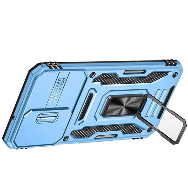 Удароміцний чохол Camshield Army Ring для Samsung Galaxy M34 5G Блакитний / Light Blue (268516) 268516 фото