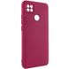 Чохол Silicone Cover Lakshmi Full Camera (A) для Xiaomi Redmi 10A Бордовий / Marsala (214634) 214634 фото 2