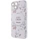 TPU+PC чохол Secret Garden with MagSafe для Apple iPhone 15 (6.1") White (267460) 267460 фото 3