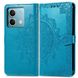 Шкіряний чохол (книжка) Art Case з візитницею для Xiaomi Redmi Note 13 5G Синій (271098) 271098 фото 3