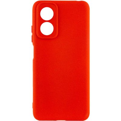Чохол Silicone Cover Lakshmi Full Camera (A) для Oppo A17 Червоний / Red (252272) 252272 фото
