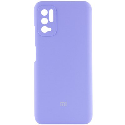Чохол Silicone Cover Full Camera (AAA) для Xiaomi Redmi Note 10 5G Бузковий / Elegant Purple (190729) 190729 фото